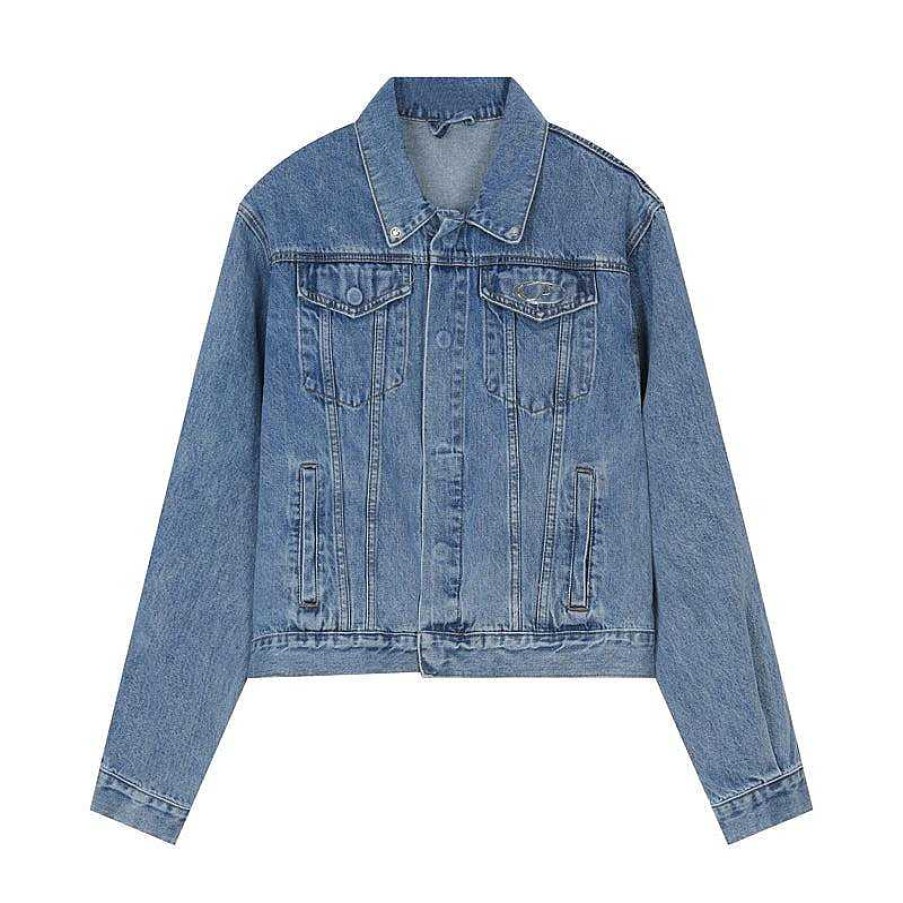 Clothing The Korean Fashion | Short Denim Jacket