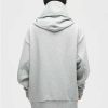 Clothing The Korean Fashion | Fleece Hooded Ninja Sweatshirt