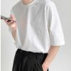 Clothing The Korean Fashion | Summer Solid Color Bottoming Shirt