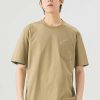 Clothing The Korean Fashion | Round Neck Pocket T-Shirt