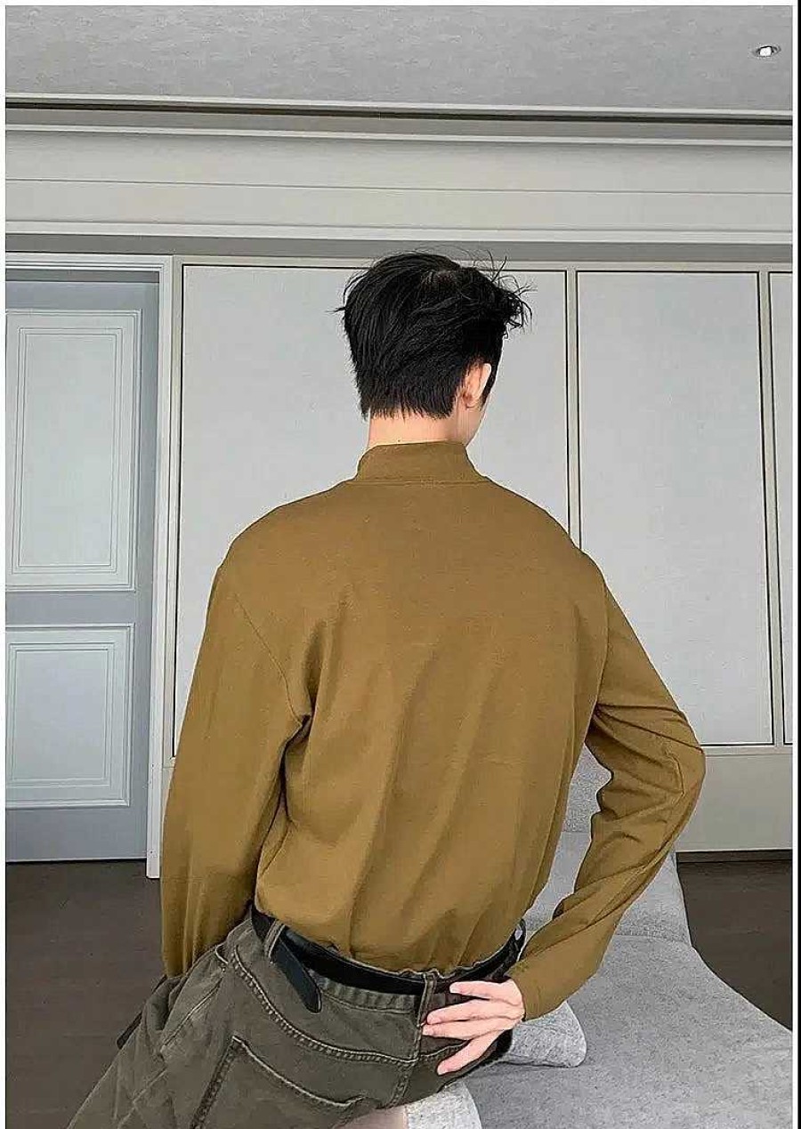 Clothing The Korean Fashion | Basic Versatile Bottoming Shirt