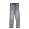 Clothing The Korean Fashion Jeans | Ink Splatter Straight Jeans