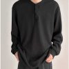 Clothing The Korean Fashion | Round Neck Bottoming Color Shirt