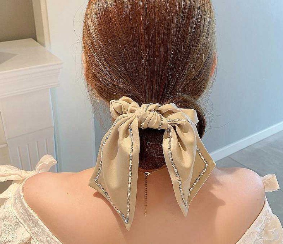 Women The Korean Fashion Hair Accessories | Bowknot Scrunchies