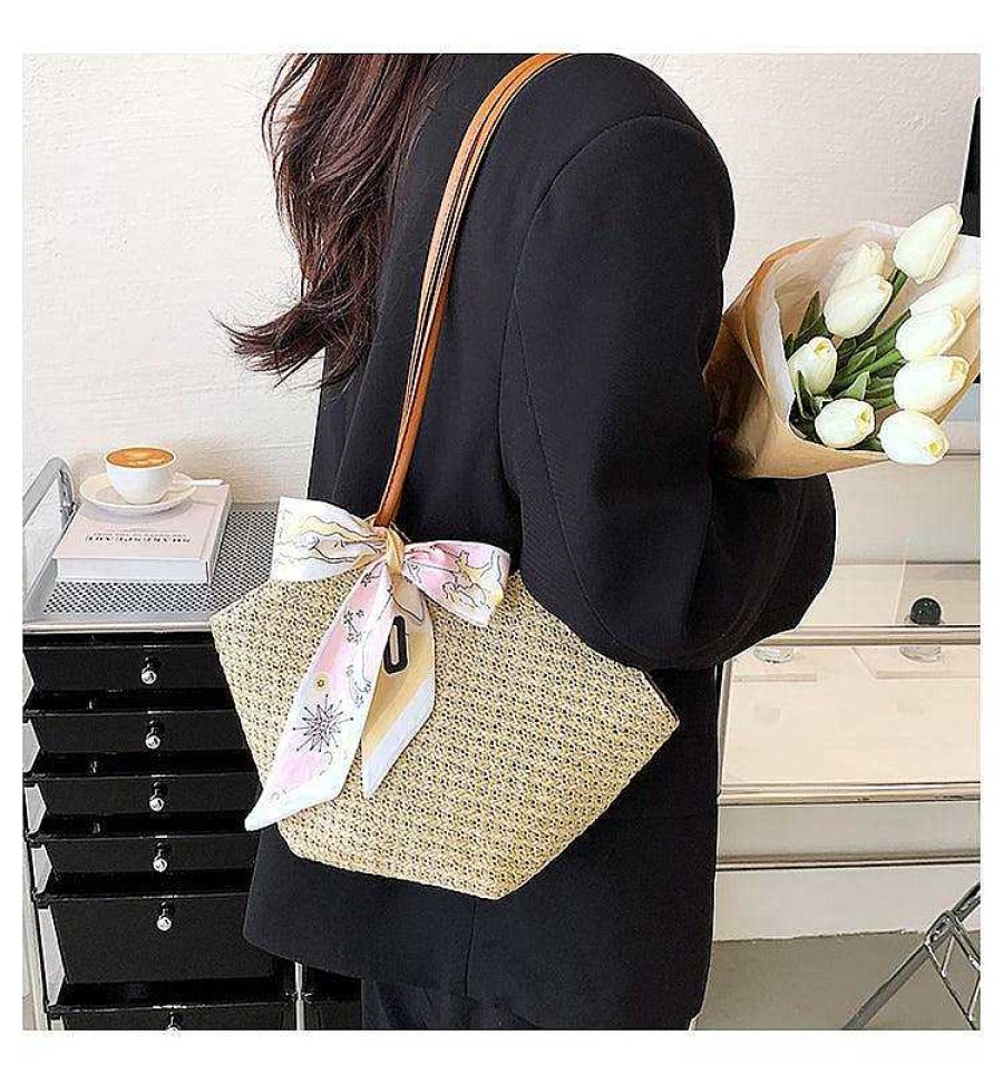 Women The Korean Fashion | Straw Shoulder Bag