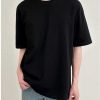 Clothing The Korean Fashion | Basic Short-Sleeved Round Neck T-Shirt