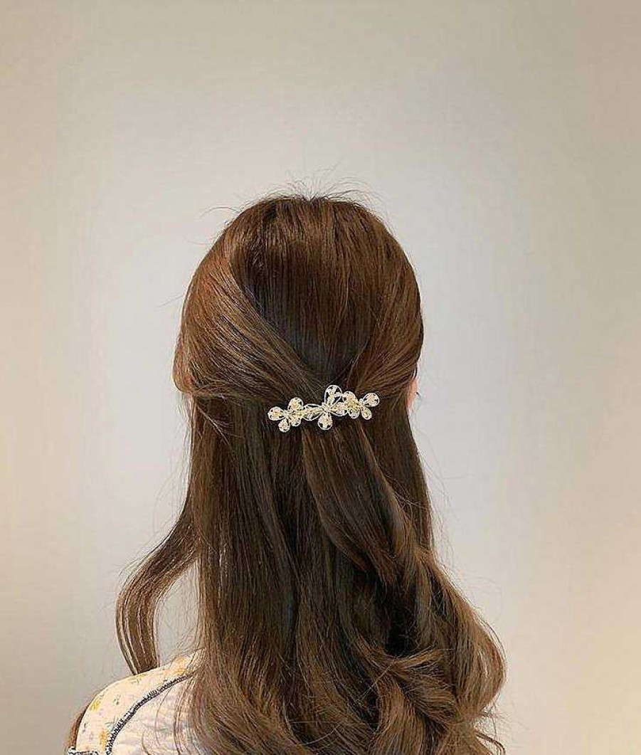 Women The Korean Fashion Hair Accessories | Crystal Hair Clip