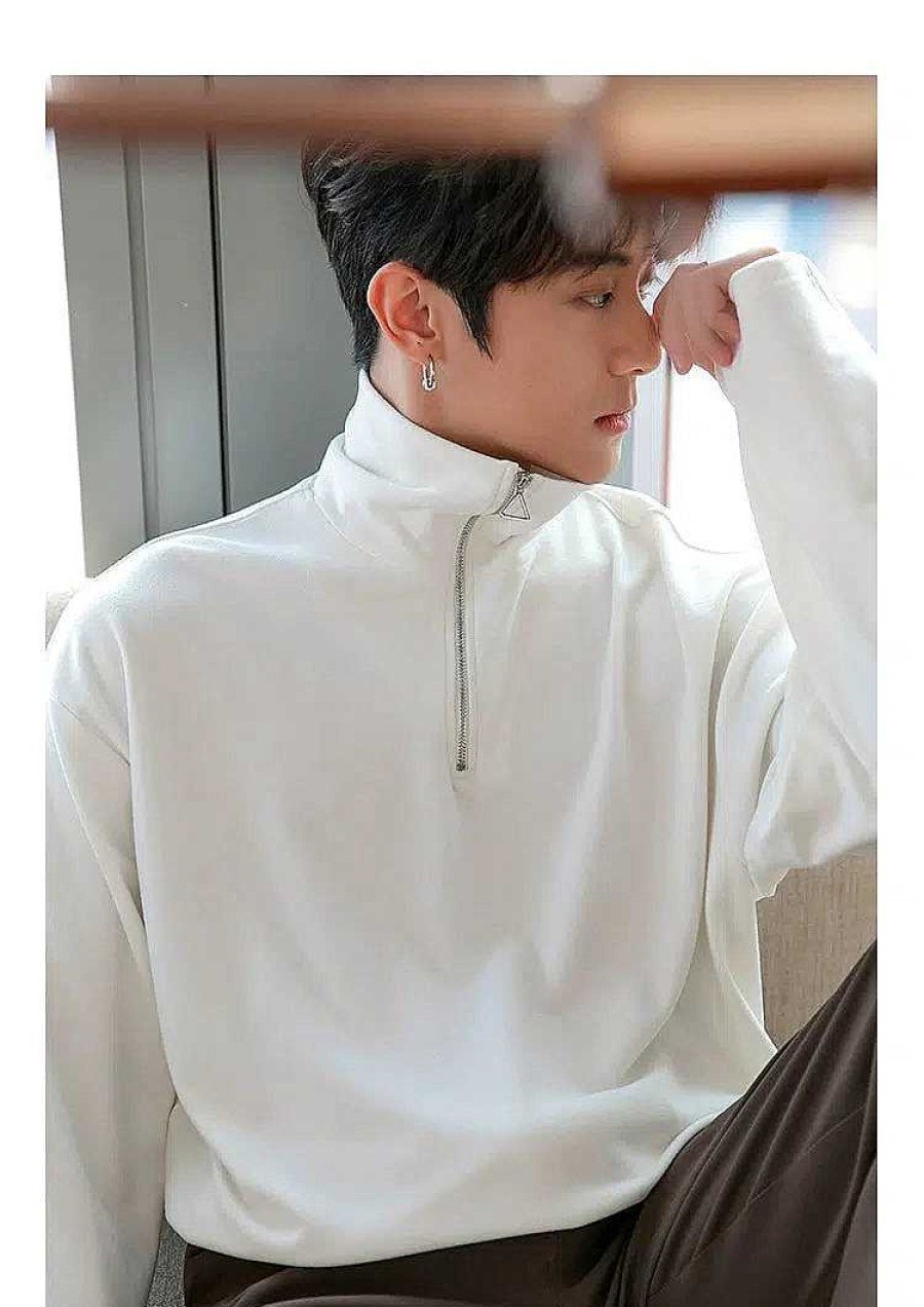 Clothing The Korean Fashion | Turtleneck Velvet Bottoming Shirt