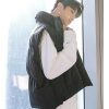 Clothing The Korean Fashion | Sleeveless Padded Cotton Jacket