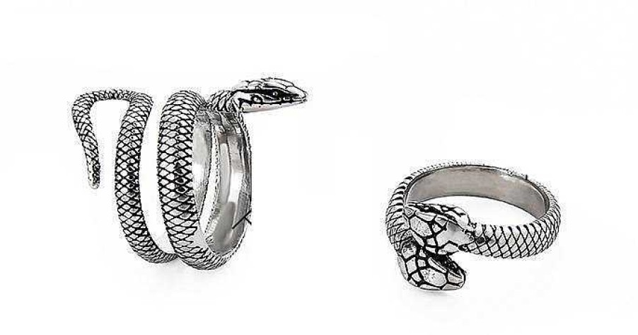 Accs & Bags & Shoes The Korean Fashion | Titanium Snake Ring