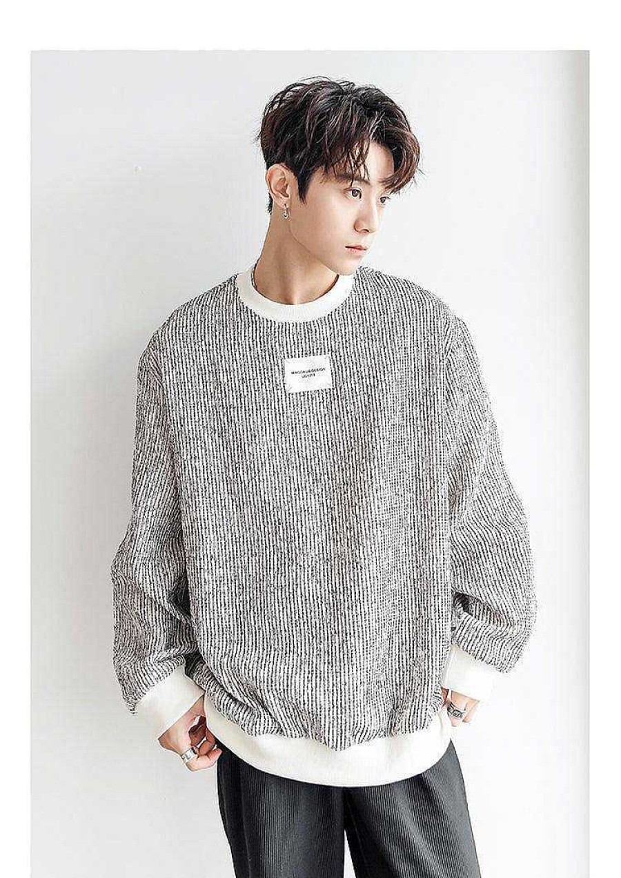 Clothing The Korean Fashion | Retro Knitted Sweater