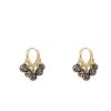 Women The Korean Fashion Earrings | Zircon Ball Earrings Black