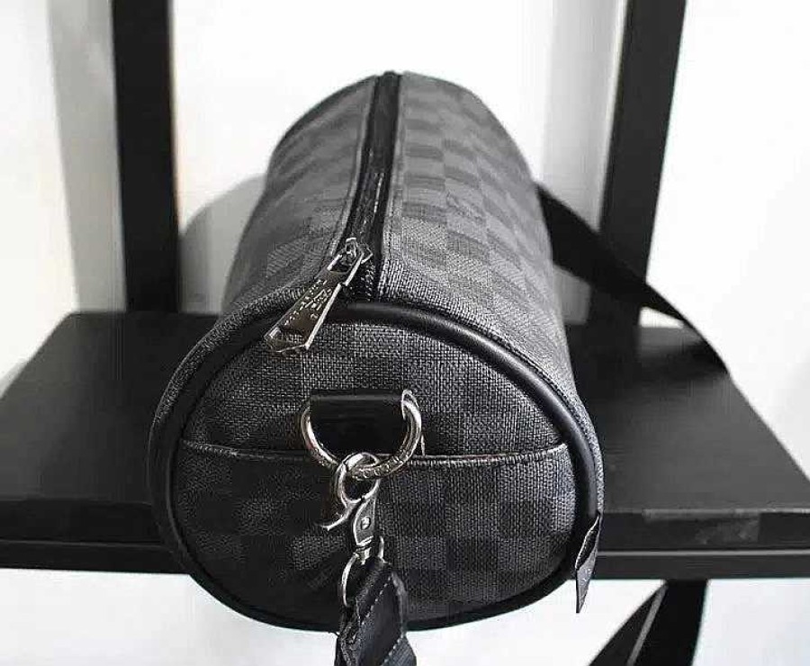 Accs & Bags & Shoes The Korean Fashion | Checkered Crossbody Bag Black