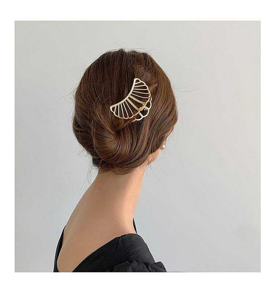 Women The Korean Fashion Hair Accessories | Metal Shark Hair Clip