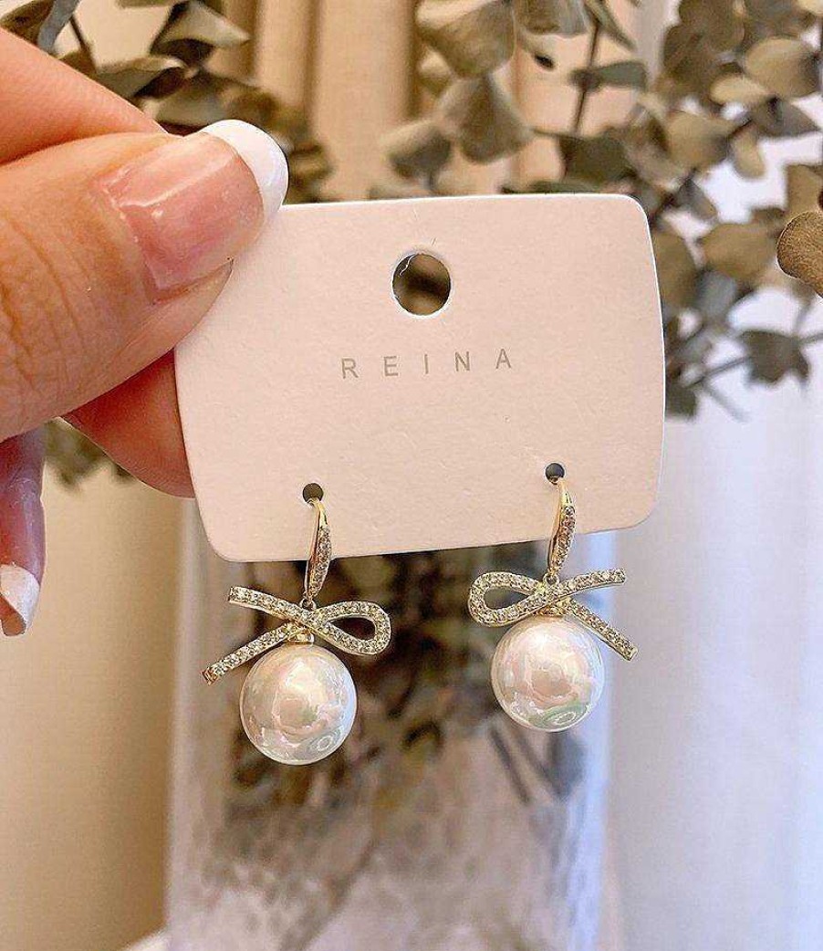 Women The Korean Fashion Earrings | Pearl Earrings