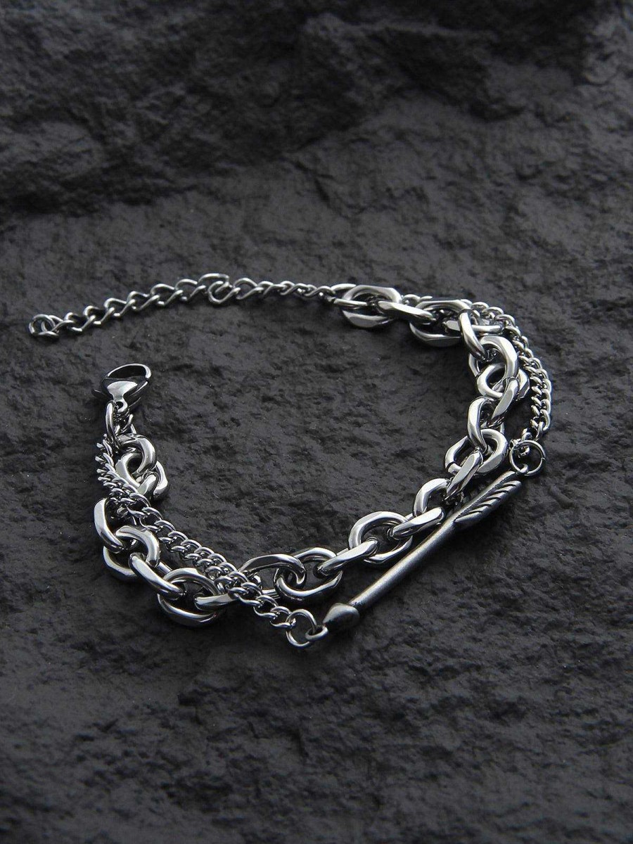 Accs & Bags & Shoes The Korean Fashion | Cupid'S Arrow Bracelet Silver