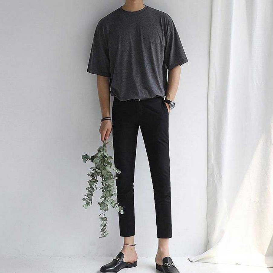 Clothing The Korean Fashion | Oversized Basic Casual T-Shirt