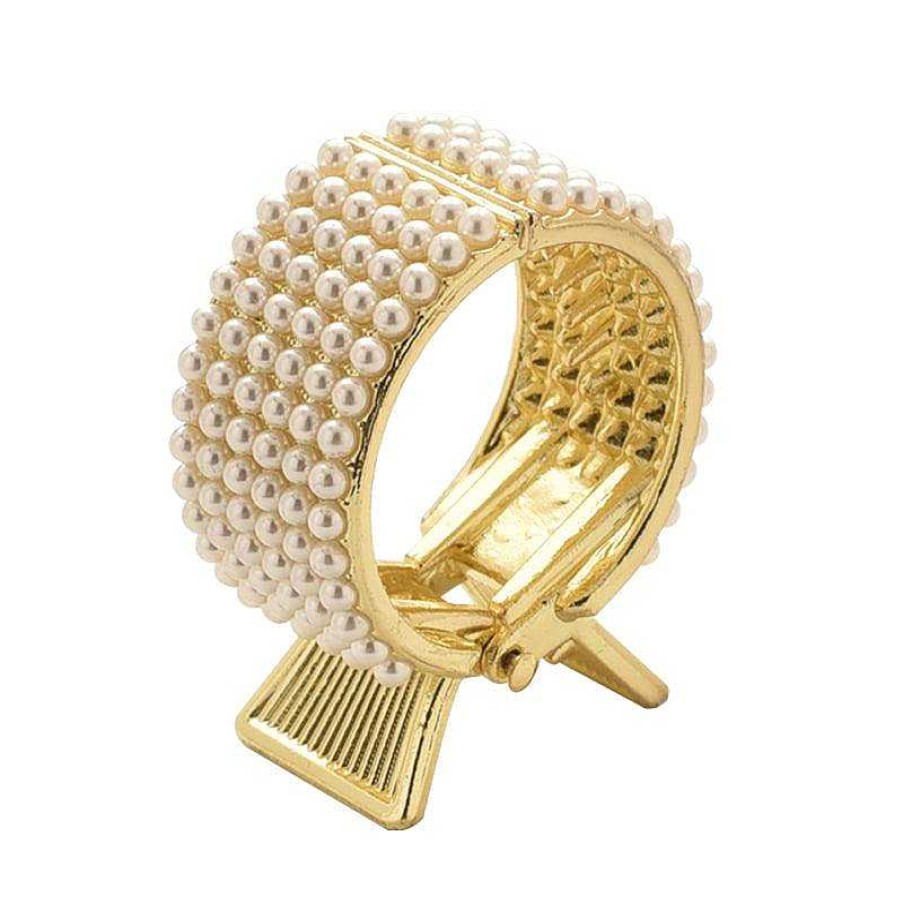 Women The Korean Fashion Hair Accessories | Gold High Ponytail Metal Hair Clip