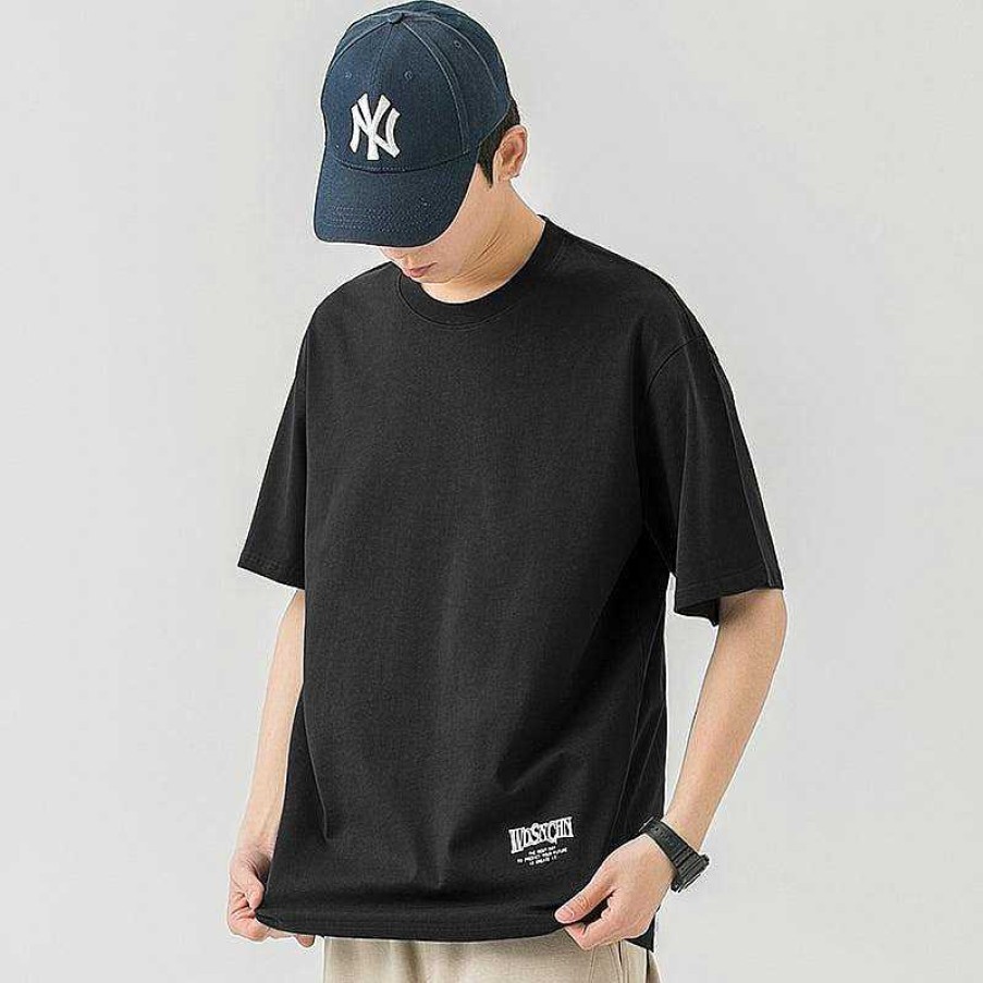 Clothing The Korean Fashion | Cotton Basic Printed T-Shirt