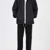 Clothing The Korean Fashion | Coach Casual Lapel Jacket Black