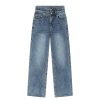 Clothing The Korean Fashion Jeans | Blue Straight Jeans Light Blue