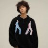 Clothing The Korean Fashion | Funny Embroidery Lapel Sweaters