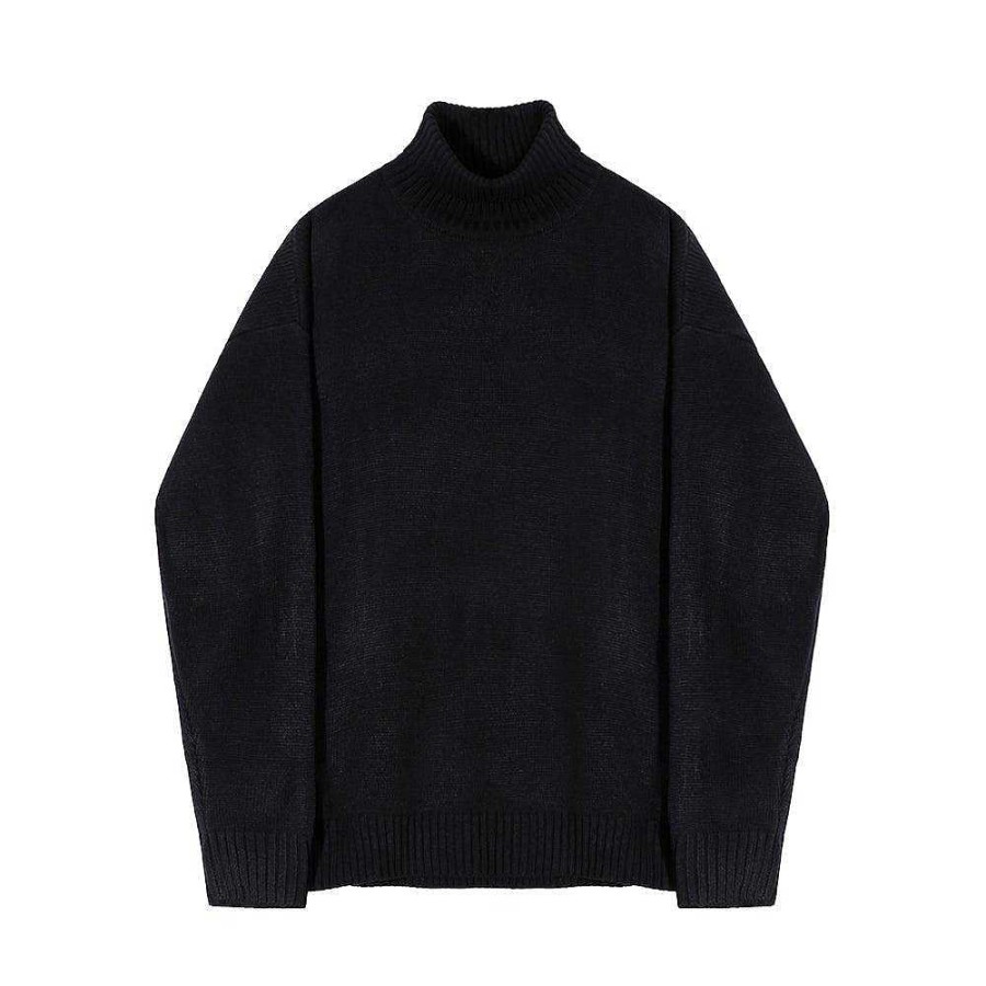 Clothing The Korean Fashion | Oversized Loose Turtleneck Sweater