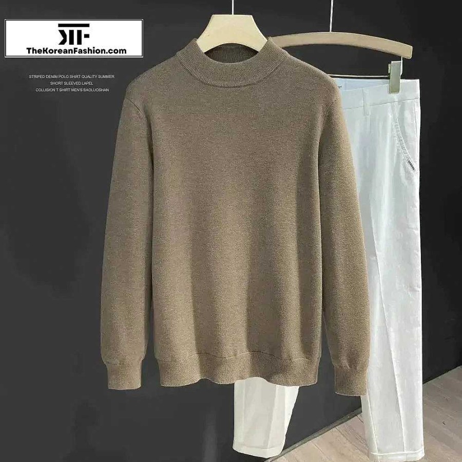 Casual Style Clothes The Korean Fashion | Soft Skin-Friendly Warm Base Sweater