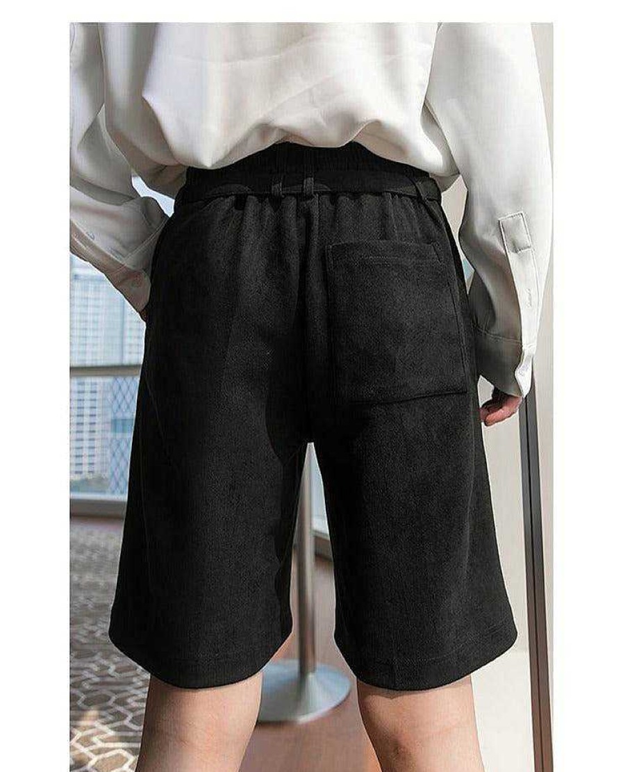 Clothing The Korean Fashion Shorts | Drawstring Pleated Shorts