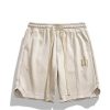 Clothing The Korean Fashion Shorts | Letter Printing Suede Casual Shorts