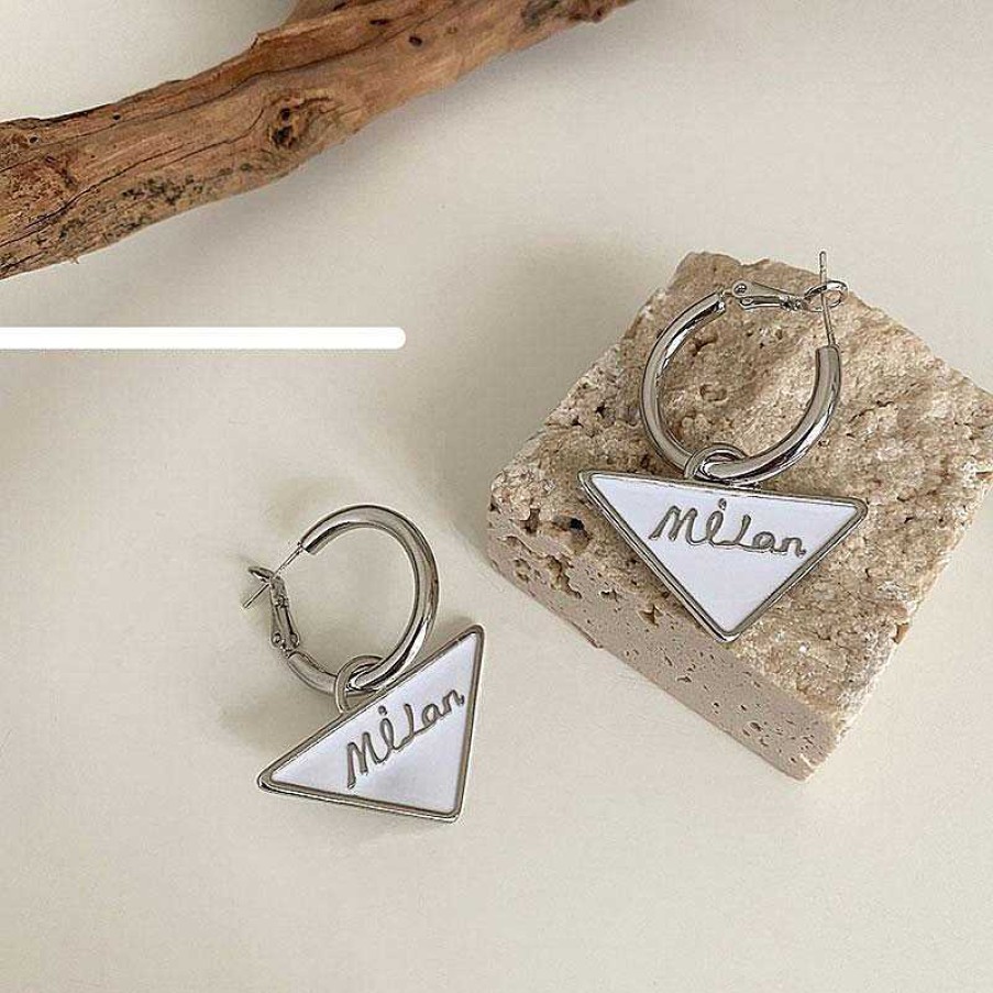 Women The Korean Fashion Earrings | Triangle Dangle Earrings