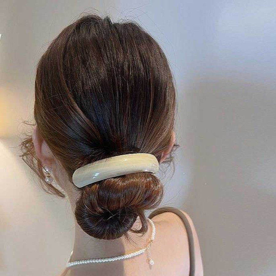 Women The Korean Fashion Hair Accessories | Acrylic Hair Clip Headdress