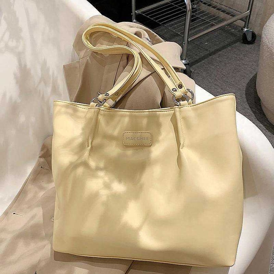 Women The Korean Fashion | Faux Leather Tote Bag