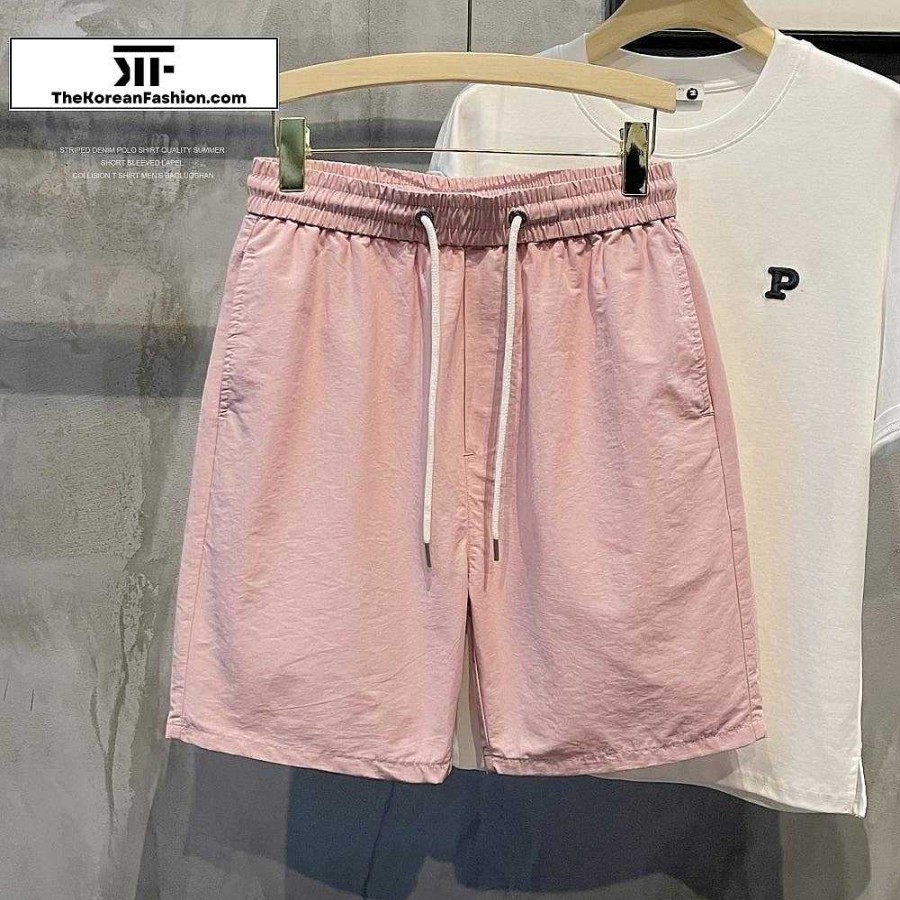 Clothing The Korean Fashion Shorts | Summer Quick-Drying Cropped Shorts