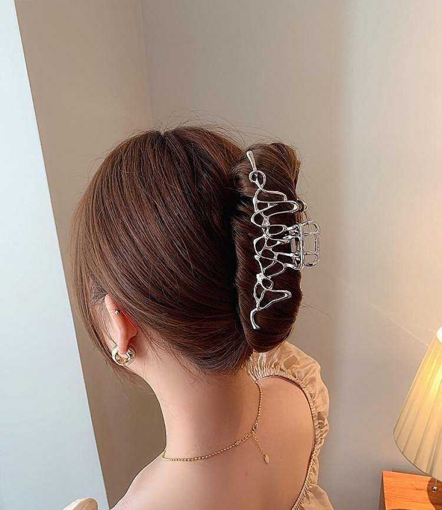 Women The Korean Fashion Hair Accessories | Metal Hair Claw Clip