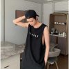 Clothing The Korean Fashion | Letter Print Tank Top