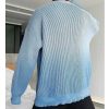 Clothing The Korean Fashion | Gradient Long-Sleeved Knitted Sweater