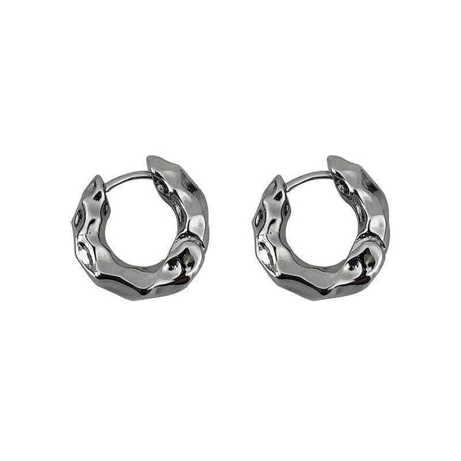 Women The Korean Fashion Earrings | Retro Metal Circle Earrings