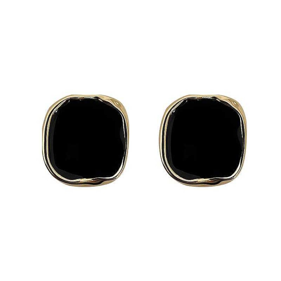 Women The Korean Fashion Earrings | Irregular Square Earrings