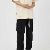 Clothing The Korean Fashion Slim Fit | Loose-Fit Drawstring Cargo Pants