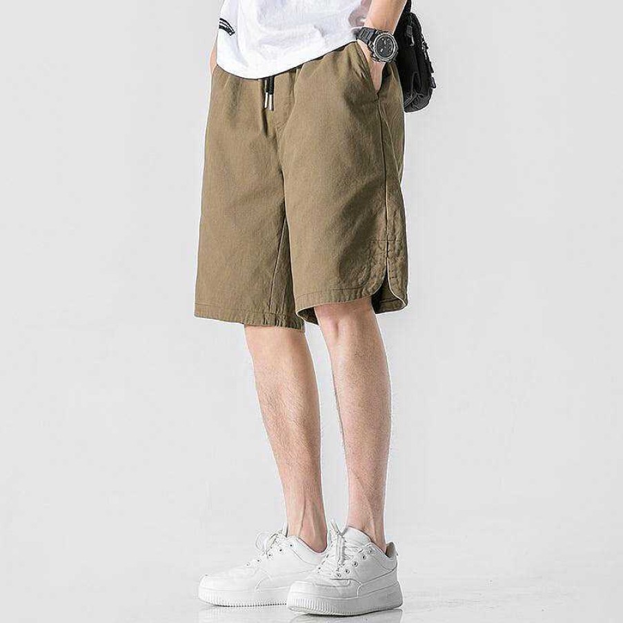 Clothing The Korean Fashion Shorts | Thin Cotton Casual Cropped Shorts