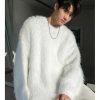 Clothing The Korean Fashion | Furry Crew Neck Sweater