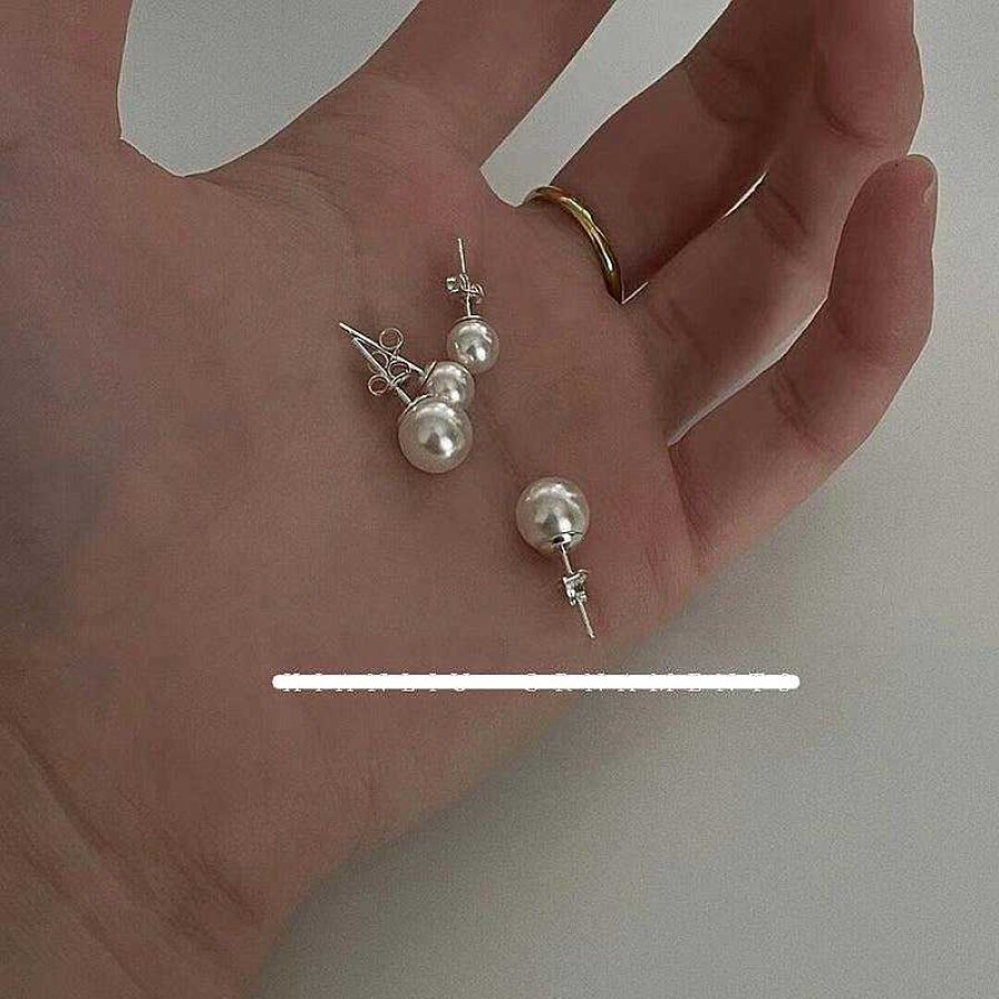 Women The Korean Fashion Earrings | Pearl Stud Earrings