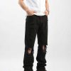 Clothing The Korean Fashion Jeans | Vintage Slim-Fit Ripped Jeans With Rough Edges And Holes