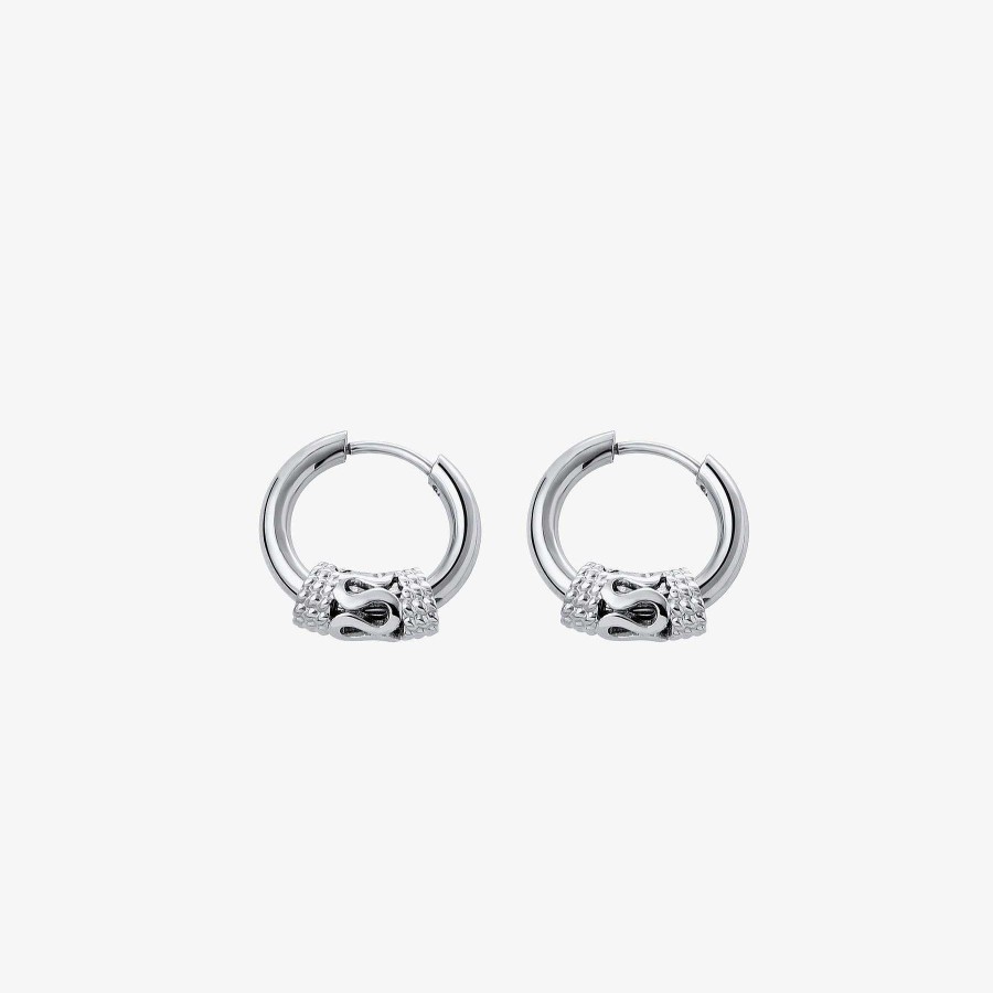 Accs & Bags & Shoes The Korean Fashion | Punk Chunky Hoop Earrings A Pair