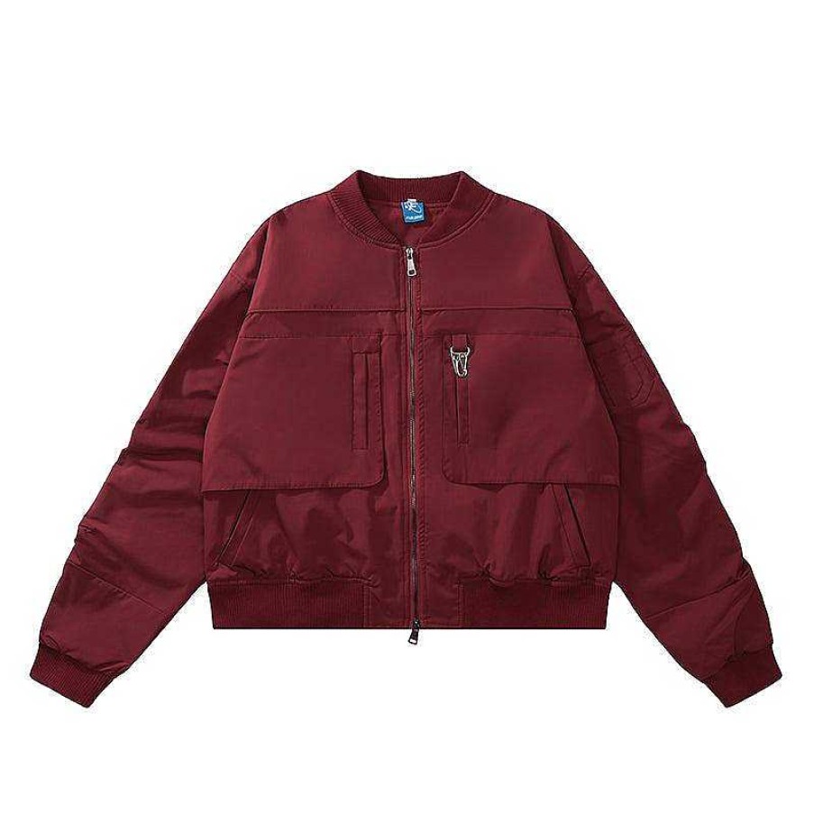 Clothing The Korean Fashion | Short Baseball Jacket