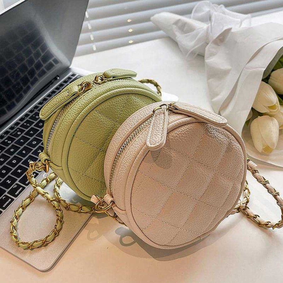 Women The Korean Fashion | Mini Circular Shoulder Bag