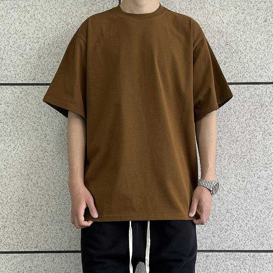 Clothing The Korean Fashion Slim Fit | Basic Round Neck Tee