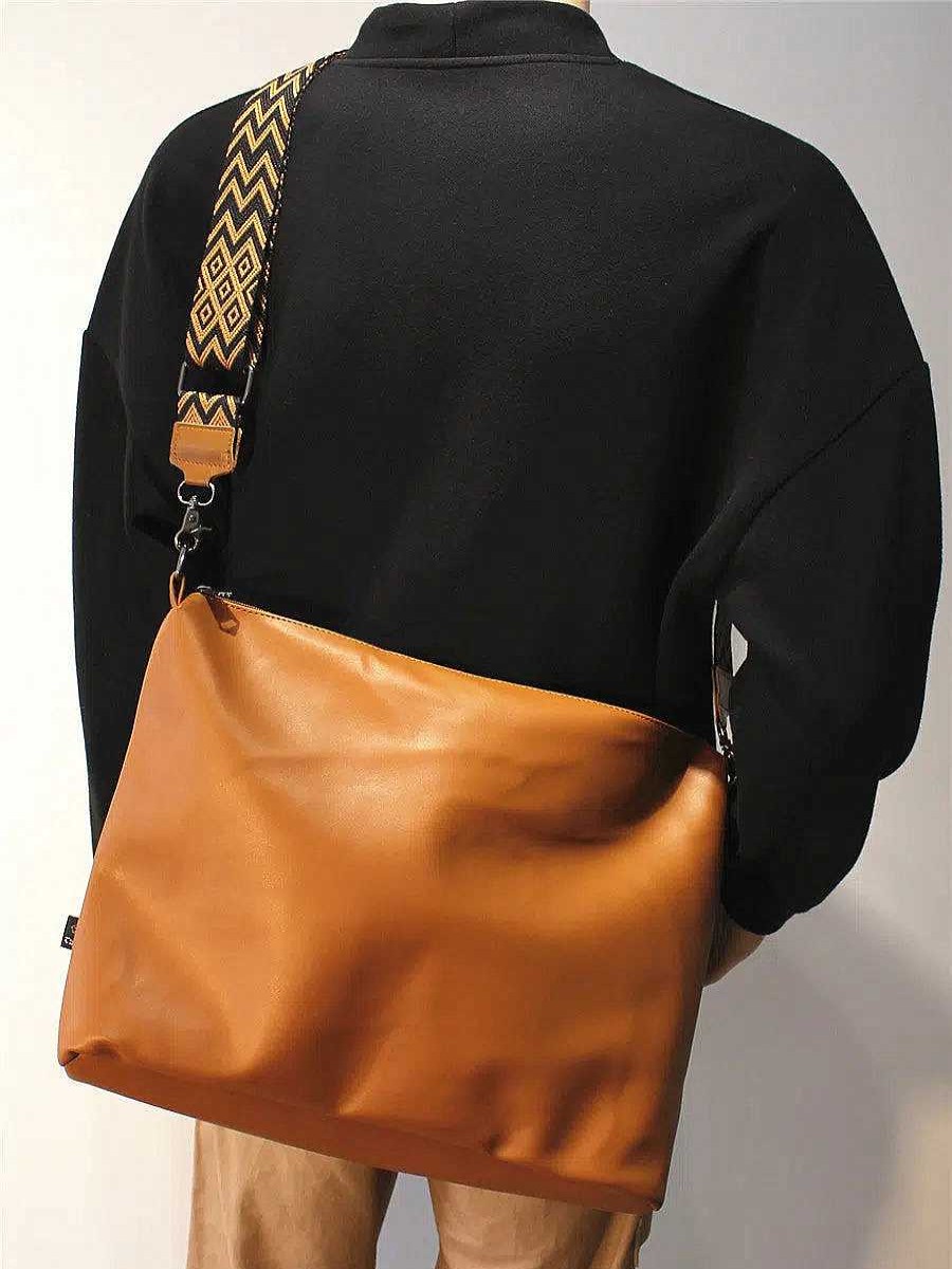 Accs & Bags & Shoes The Korean Fashion | Soft Leather Crossbody Shoulder Bag