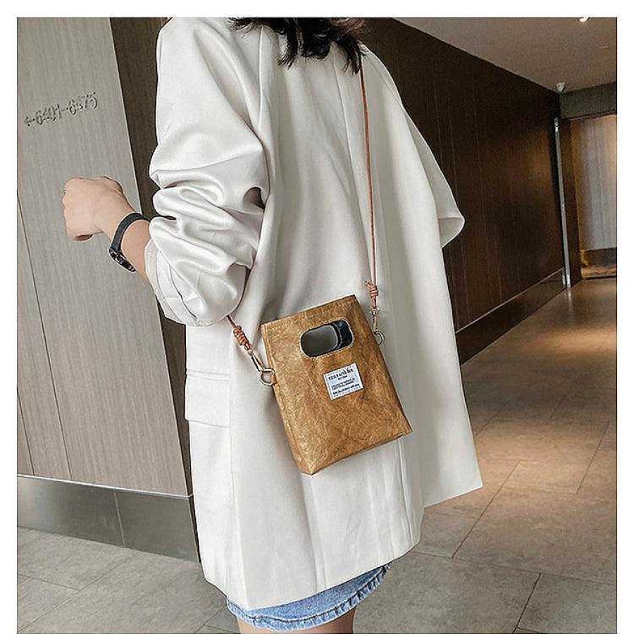 Women The Korean Fashion | Paper Bag Design Pu Hand Bag